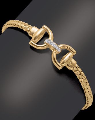 Meshmerise 0.1 Ct. Tw. Diamond Bangle