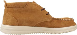 Hey Dude Stijlvolle Veterschoenen voor Mannen - Heren - Veterlaarzen - Bruin - 42 EU - Schoenen