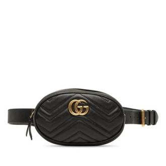 Gucci Pre-owned Belt Bags, female, Black, Size: ONE SIZE Pre-owned Sling Bag