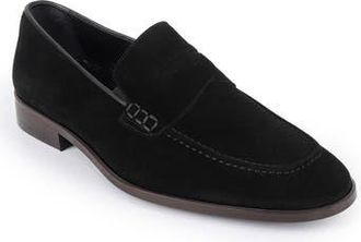 Vella Pais Ganado Penny Loafer in Black at Nordstrom Rack, Size 10