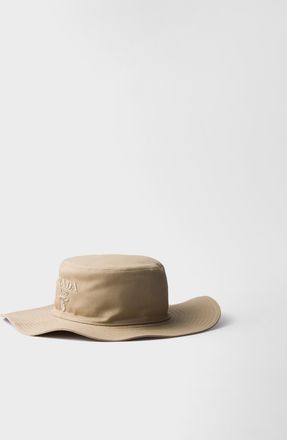 Prada Wide-brimmed drill hat