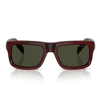 Prada Sunglasses Prd11 S 25 J50 X Pomegranate Tortoise/Dark Green Mens