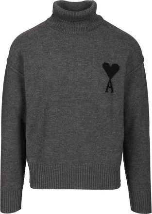 Ami Ami De Coeur Turtleneck Sweater