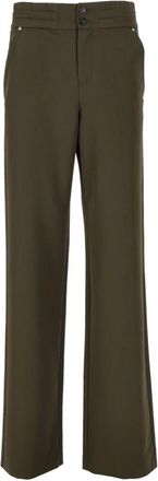 Pinko Pinko, Dames, Broeken, Groen, Maat: XS
