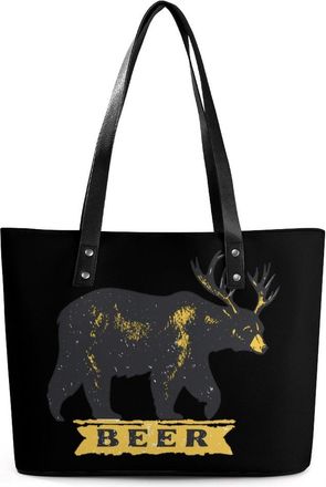 Generic Camel Camouflage Tote Bags for Women Cute Shoulder Purses Handbags