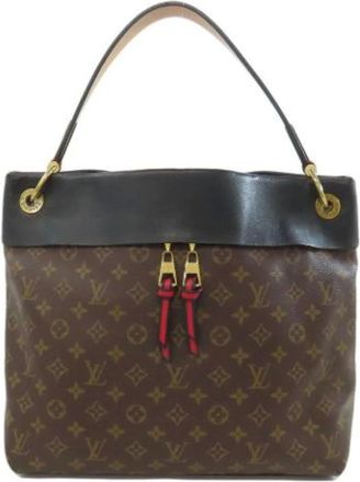 Louis Vuitton Pre-owned Shoulder Bags, female, Brown, Size: ONE SIZE Pre-owned Canvas louis-vuitton-bags