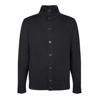Zanone C&aacute;rdigan Negro Aw 24 - Knitwear - Hombre - Negro - 2XL
