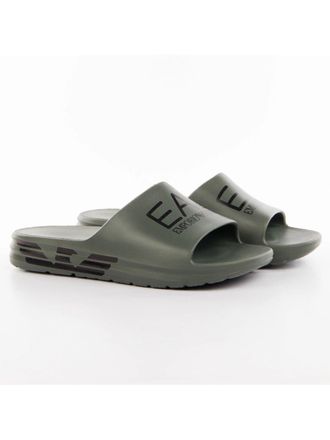 Emporio Armani herensandalen met adelaarsmotief