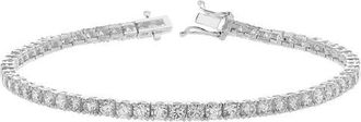 LuvMyJewelry LMJ LoveGrown 10K White Gold Lab Grown Diamond Tennis Bracelets - 4.51 Cts at Nordstrom