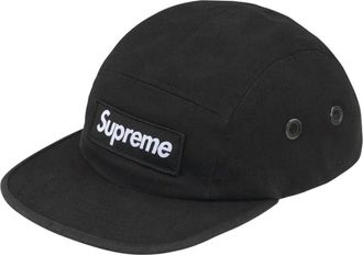 SUPREME FW26 x A.PRESSE Camp Cap Black SUP-FW26-1086-BLK