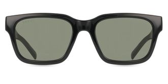 Gucci GG1857SK Asian Fit 001 Mens Sunglasses Black Size 55