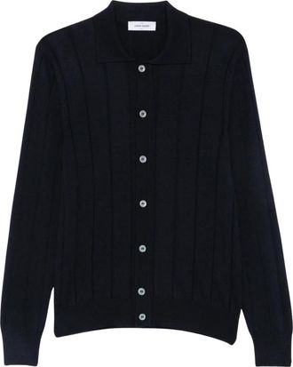 Gran Sasso 598C Camicia - Heren - Polos - Blauw - M - Katoen - Tops