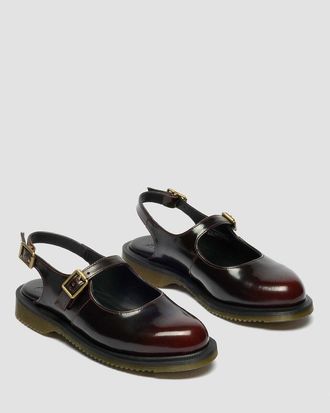 Dr. Martens Madaline ballerina in glad leer