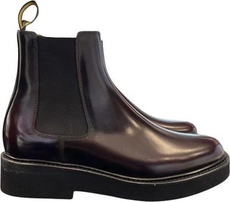 Doucal's Chelsea - Dames - Chelseaboots - Rood - 40 1/2 EU - Schoenen