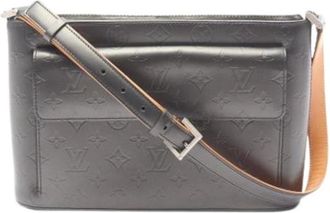 Louis Vuitton Pre-owned Cross Body Bags, female, Black, Size: ONE SIZE Pre-owned Leather louis-vuitton-bags