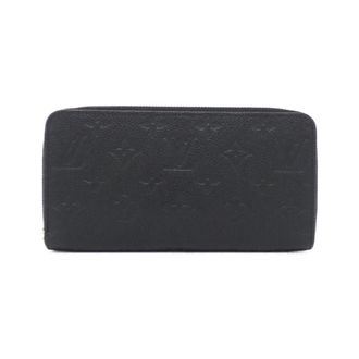 Louis Vuitton Monogram Empreinte Black Leather Long Wallet (Bi-Fold) (Pre-Owned)