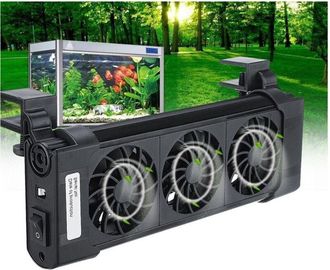 Trade Shop Trade Shop Traesio - Tripla Ventola Di Raffreddamento Per Acquario 3 Ventole 12 Volt 0.5a 50mm Fs-603