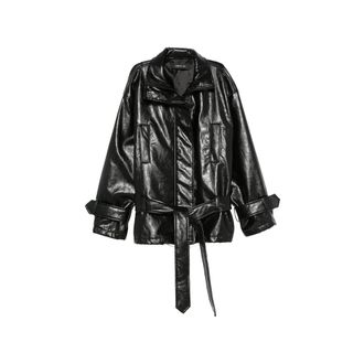 Federica Tosi Belted Zip-up Jacket