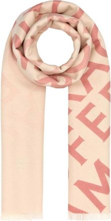 Ferragamo Geborduurde Reversible Sjaal van Wolmix - Dames - Wintersjaals - Veelkleurig - ONE Size - Wol - Accessoires