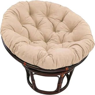 OEM Coj&iacute;n Redondo Para Silla De Interior/exterior, Coj&iacute;n De Repuesto Para Columpio De Jard&iacute;n, Cesta Colgante Acolchada Y C&oacute;moda. Coj&iacute;n Redondo Para Silla 