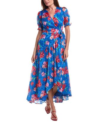 Hutch Pearl Wrap Maxi Dress