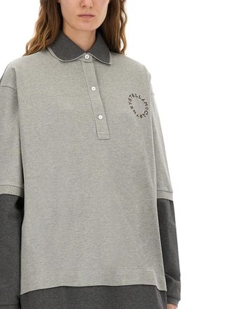 Stella McCartney Cotton Polo - Gray