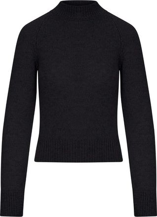 Dries Van Noten Raglan-sleeve Mock-neck Sweater