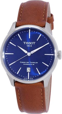 Tissot Hemin Des Tourelles Automatic Blue Dial Mens Watch T139.807.16.041.00