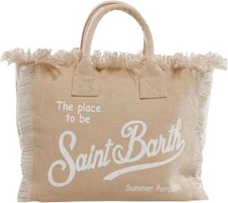 MC2 Saint Barth Handtas - Dames - Shoppers - Beige - ONE Size - Tassen