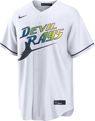 Nike Junior Caminero Tampa Bay Rays Nike Mens MLB Replica Jersey in White | RP260E6ETP9-4TD