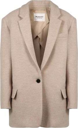 Isabel Marant Blazer monopetto - Toni neutri