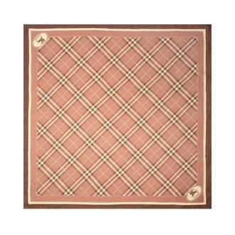 Burberry Foulard in Twill di Seta - - Accessories - Donna - Rosa - ONE SIZE