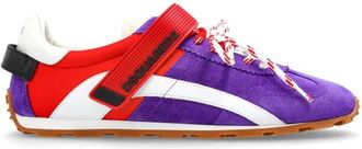 Dsquared2 Dc-642 Sneakers - Dames - Sneakers - Paars - 35 EU - Katoen - Schoenen