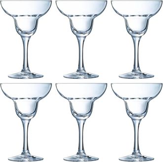 Arcoroc Juego de 6 copas c&oacute;ctel vidrio 27 cl