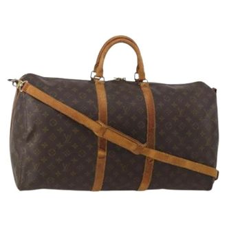Louis Vuitton Pre-owned Boston Bag - Dames - Pre-owned - Bruin - Maat: ONE Size Leer
