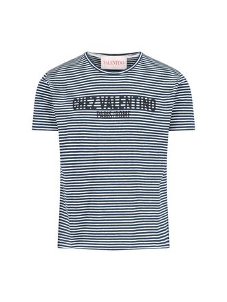 Valentino T-Shirt A Righe Chez