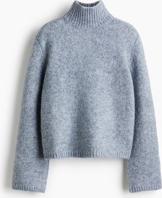 H&M Pullover mit Turtleneck - Blue