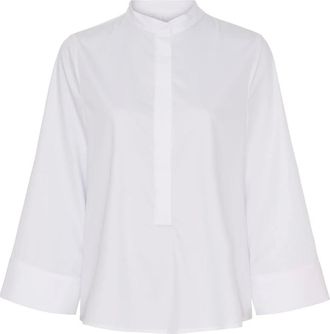 BTF-CPH Blusa de Bamb&uacute; - Blouses & Shirts - Mujer - Blanco - M