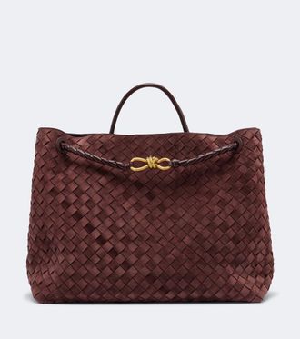 Bottega Veneta Andiamo Large suede tote bag