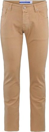 Jacob Cohen Bard Chinos - Heren - Chinos - Beige - W30 - Katoen - Broeken
