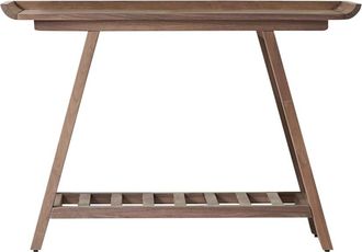 Tikamoon Consola alta de nogal macizo