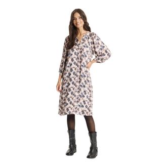 In Front Filice Dress - Dames - Casual kleedjes - Veelkleurig - XL - Kleedjes