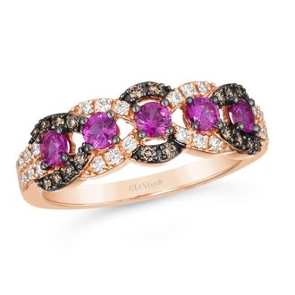 Le Vian Passion Ruby Ring set in 14K Strawberry Gold