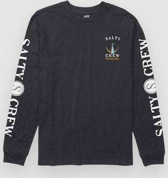 Salty Crew Tailed T-Shirt manica Lunga nero