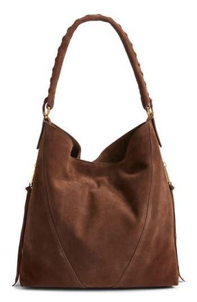 Rebecca Minkoff Mae Hobo Bag in Maple Brown at Nordstrom Rack
