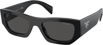 Prada A01S Zonnebril - unisex - Zonnebrillen - Zwart - 53 MM - Accessoires