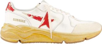 Golden Goose Running Sole Sneakers - Heren - Sneakers - Wit - 45 EU - Leer - Schoenen