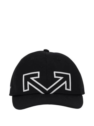 Off-white heritage baseball cap - men - Polyester/Cotton/Cotton - One Size - Black