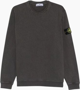 Stone Island Mens Stone Island Charcoal Grey Sweatshirt - Size: 36