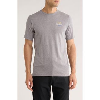 Travis Mathew Remote Areas Cotton Graphic T-Shirt in Heather Medium Grey at Nordstrom Rack, Size Xx-Large